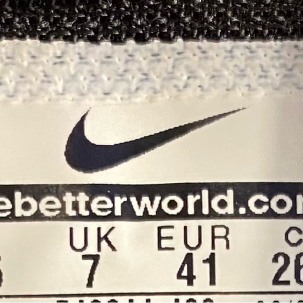 Nike Running Shoe Air Zoom Pegasus Blue Black White Women's Size 9.5 - Picture 11 of 11